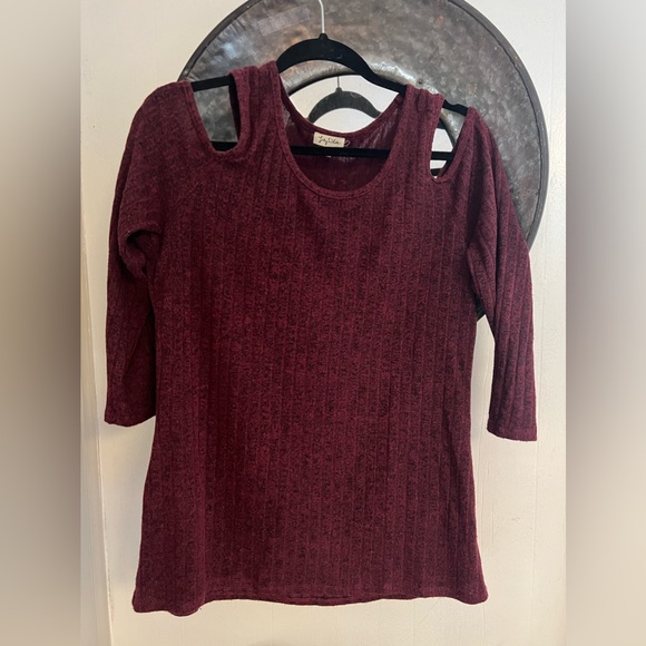 Cut off shoulders top - Picture 1 of 4